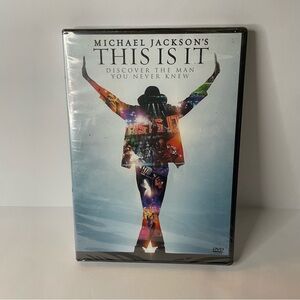 New Never Opened Michael Jackson's This Is It (DVD, 2009)